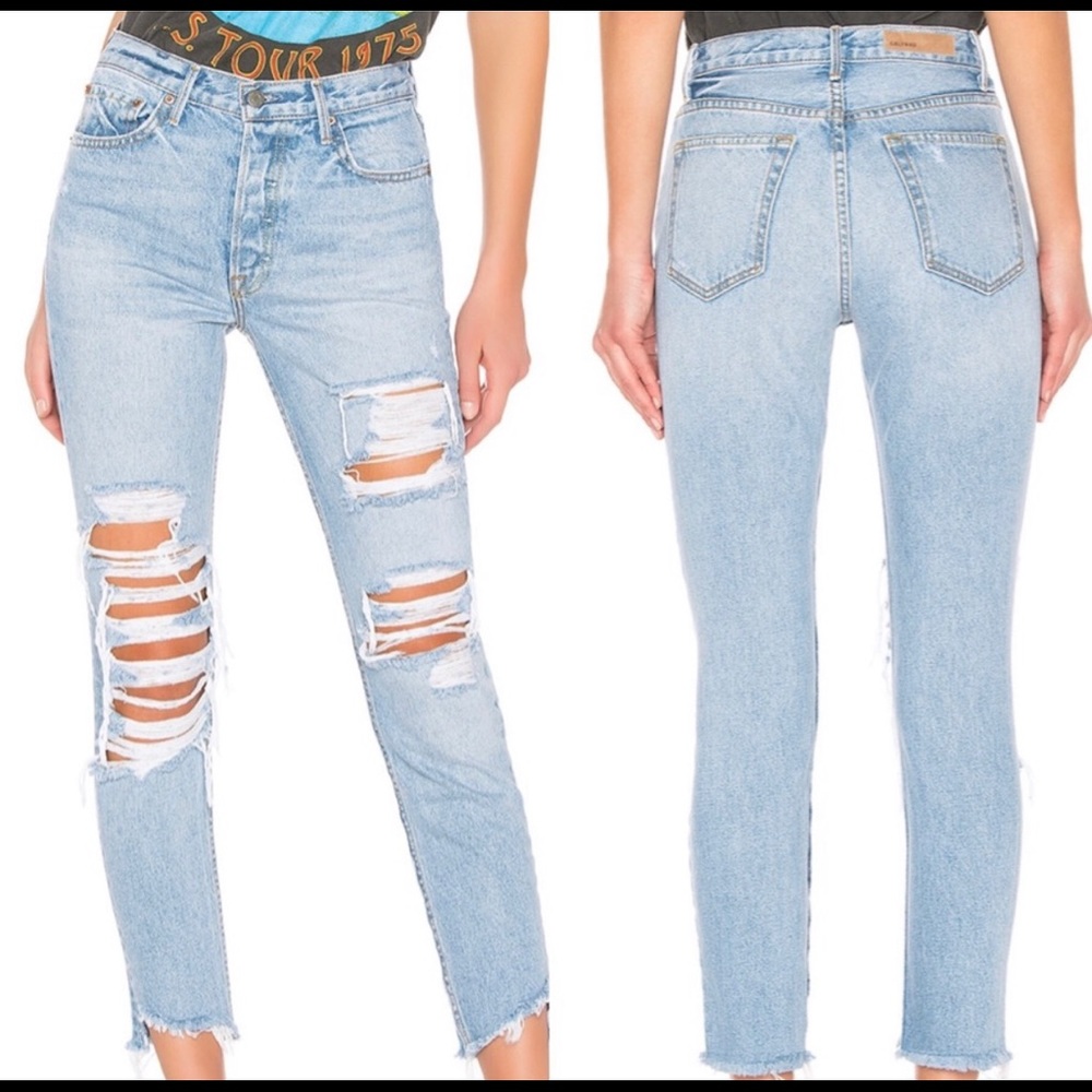 GRLFRND NWT Karolina High Rise Skinny 28